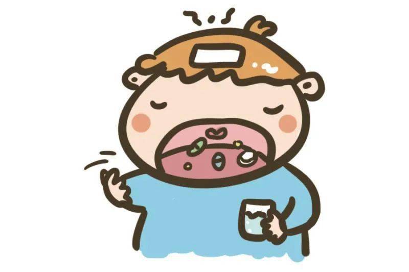 生病睡觉了,叫醒宝宝吃饭