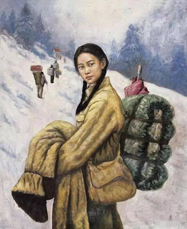 八雅轩丨八雅人生上山下乡油画中的知青一代