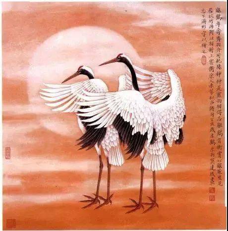 图文教程四位工笔名家教你画仙鹤