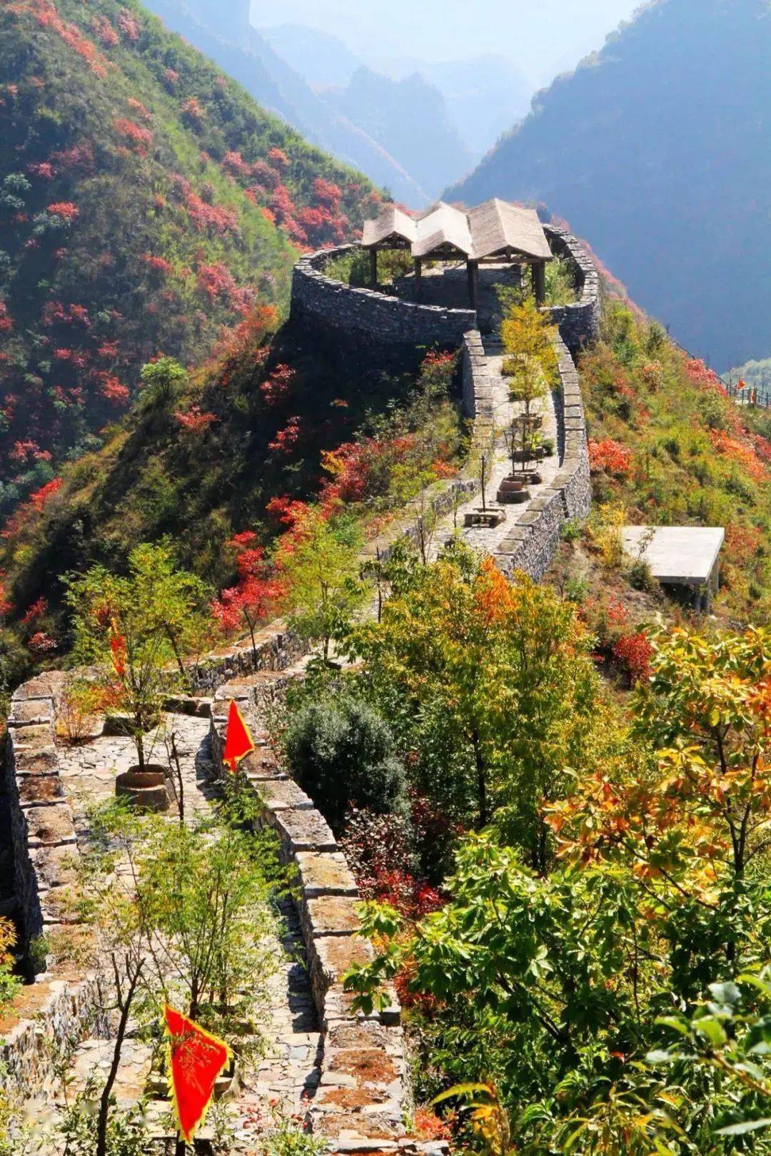 秋到山阳小九寨这里的美景惊了岁月醉了红颜