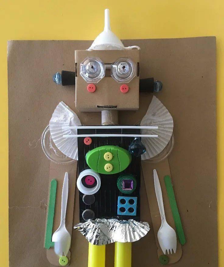 幼儿园环创没主题快来看这个创意环创未来科技机器人让孩子与科技碰撞