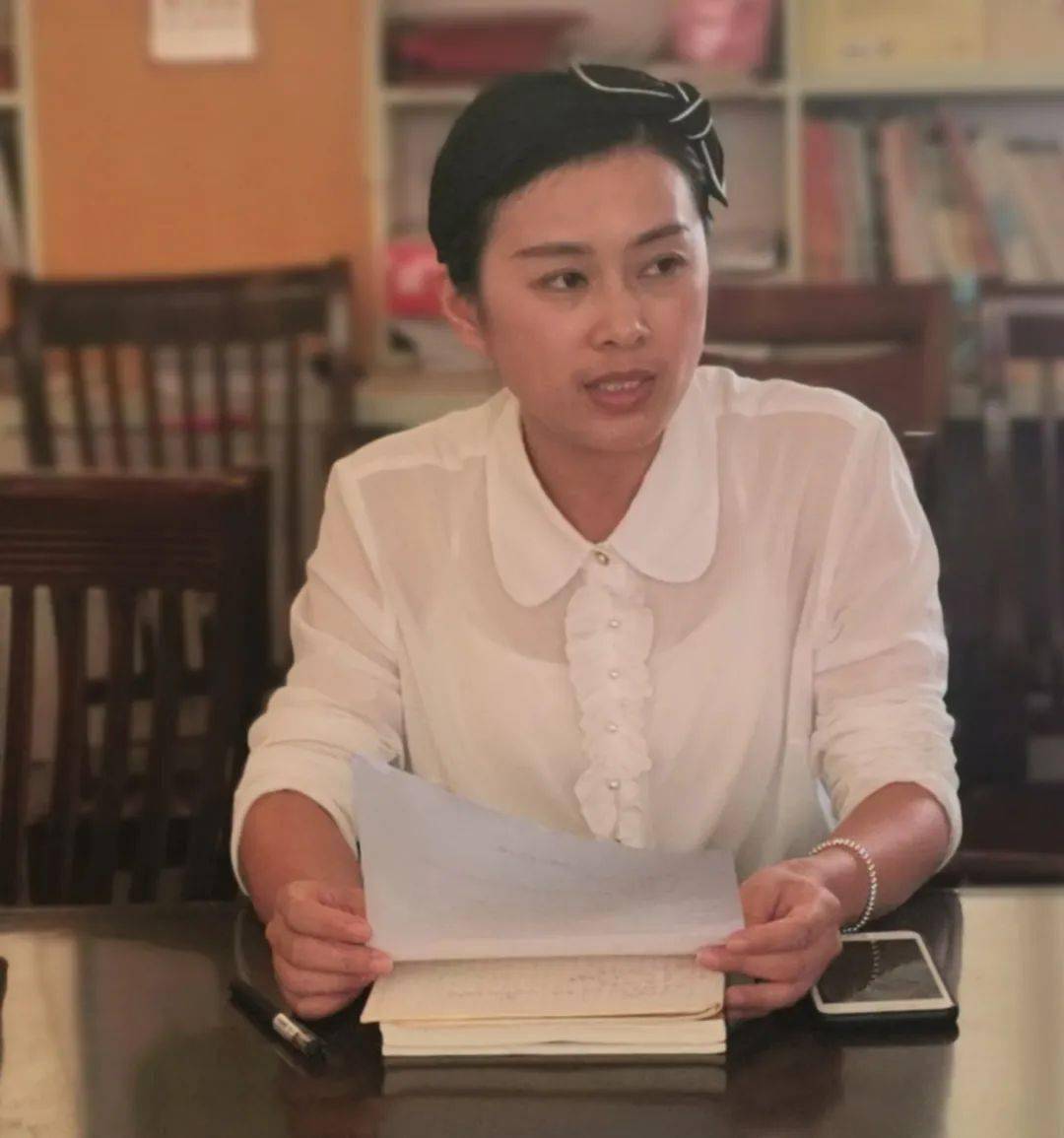 师傅代表周慧老师表明自己会毫无保留地分享自己的经验,更期待与青年