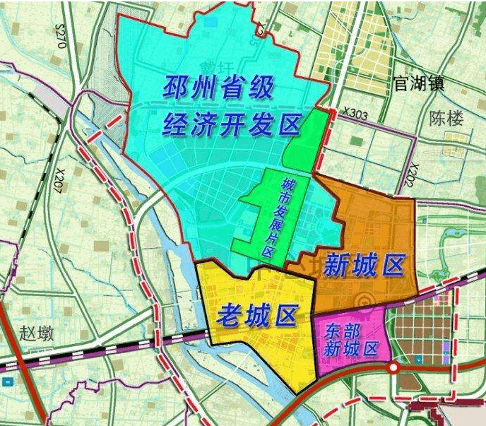 邳州城西最新规划图图片