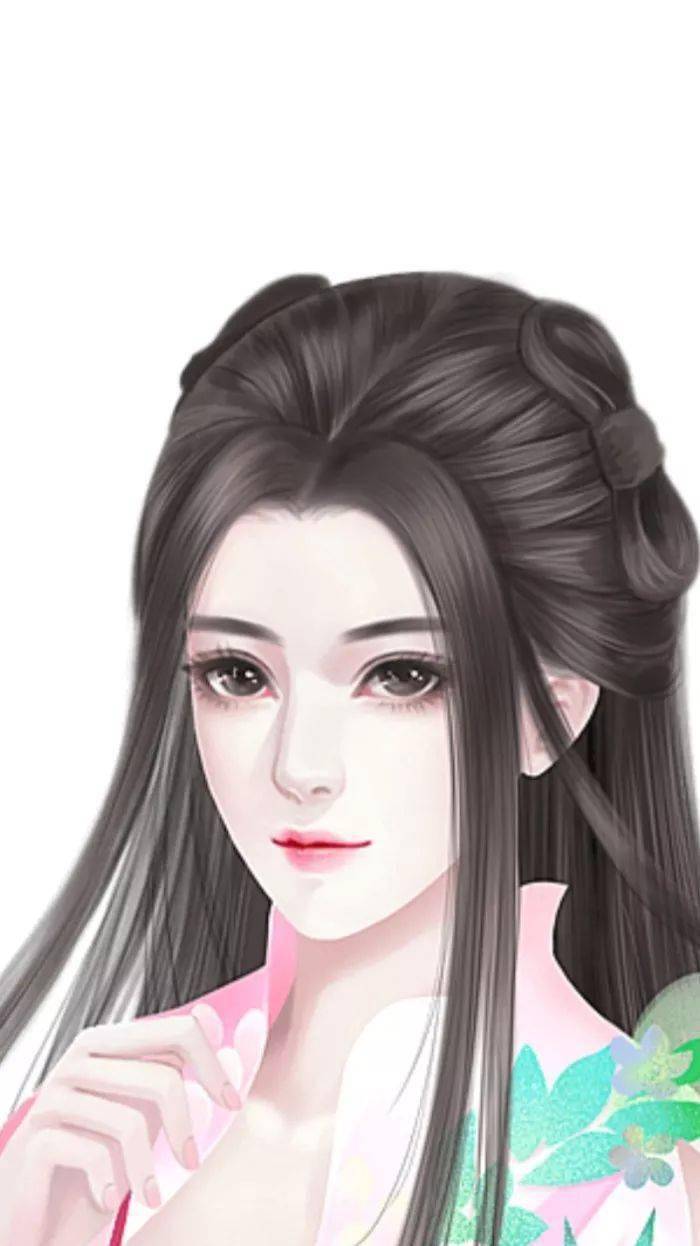 最美古风一抹胭脂色半面桃花妆