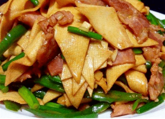 豆皮炒肉简单美味的下饭菜你值得拥有