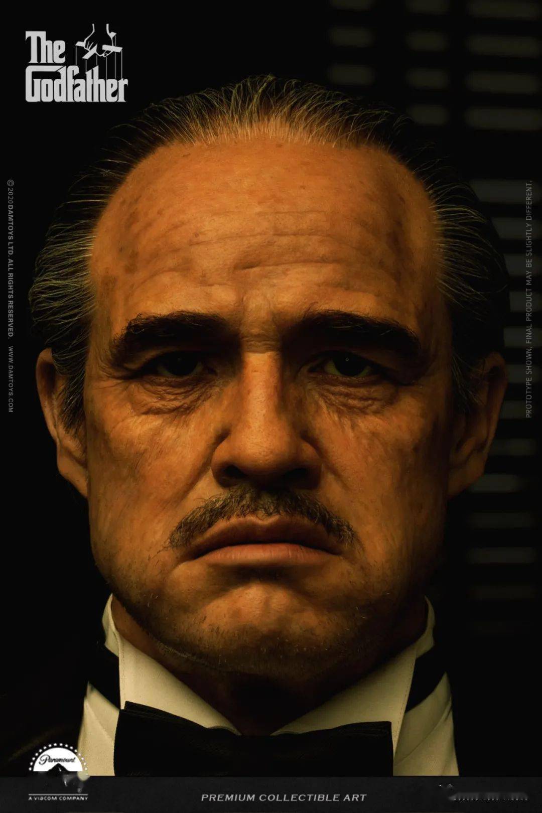 新品预定damtoys教父1972版11全比例硅胶收藏级胸像cs017