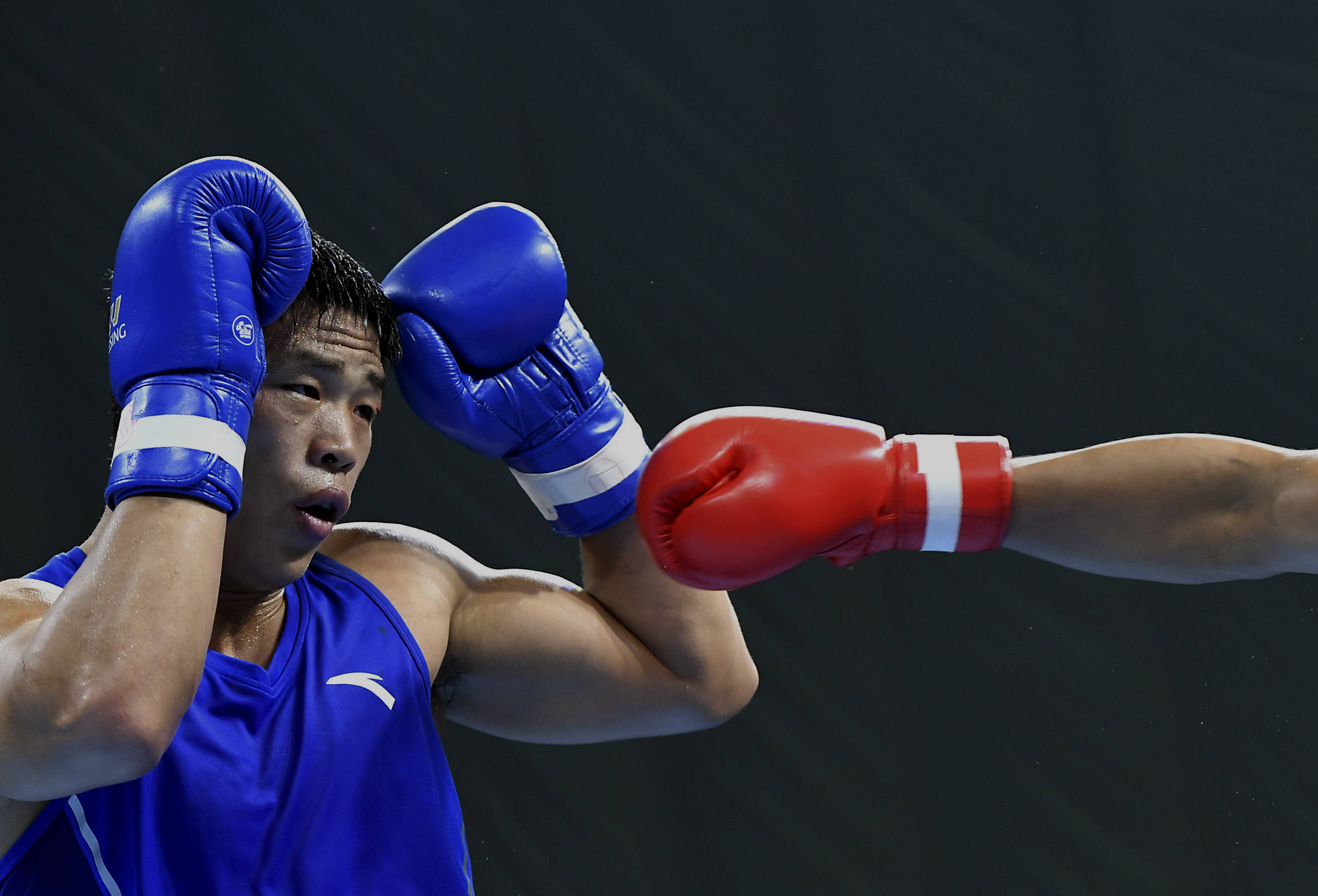 拳击全国男子锦标赛于丰铠晋级91公斤级决赛