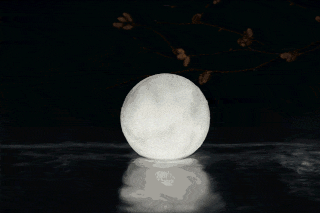 大型月主题美陈祈盼国泰民安,花好月圆在月亮之下祭拜月神,传递美好的