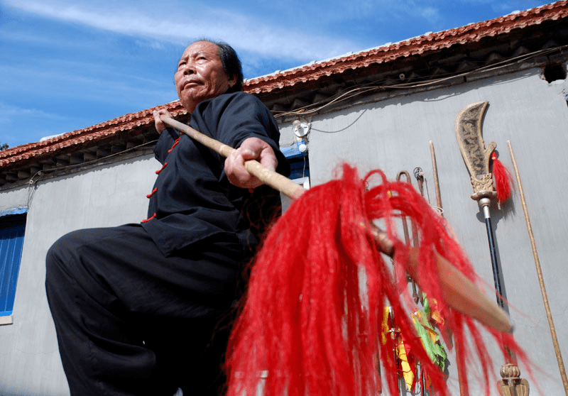 省级非物质文化遗产:莒县查拳_萧羲之