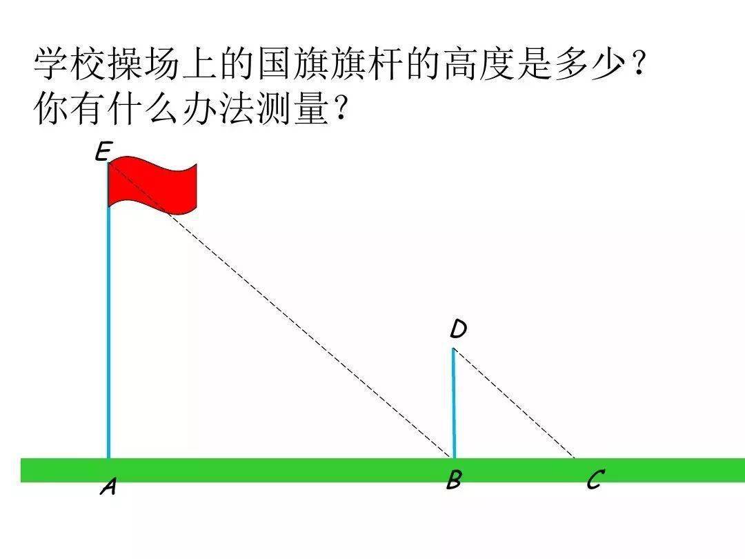 北师大版九年级数学上册 4.6 利用相似三角形测高