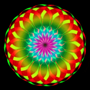 万花筒的原理在于光的反射,利用镜子把光反射来形成美丽的图像.