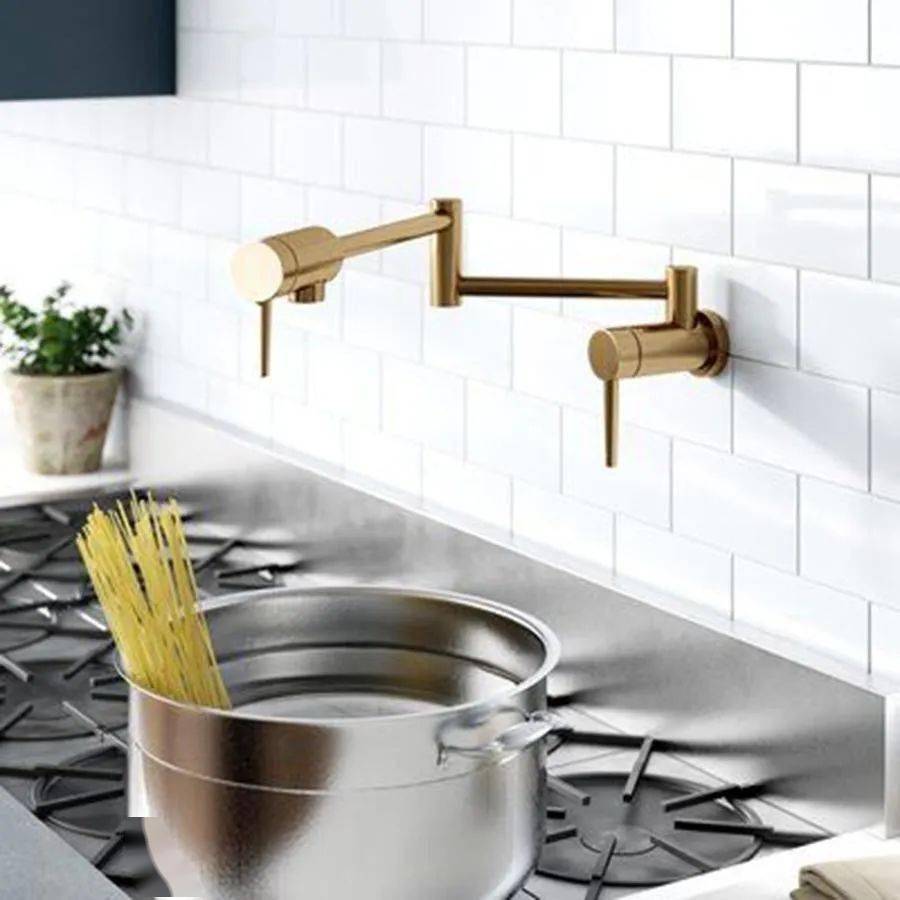 设计灶台加装水龙头下厨房更加轻松了