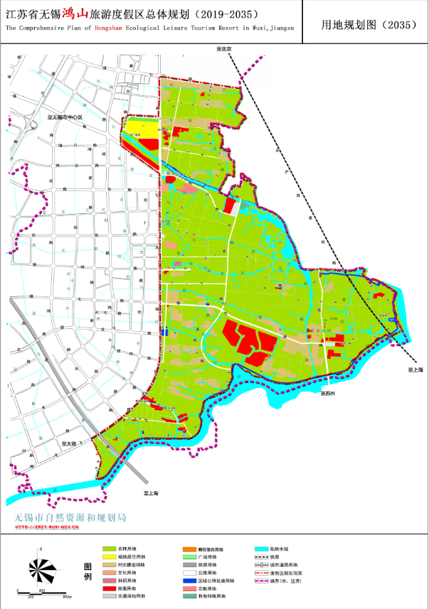 发展目标:依托省级旅游度假区建设,未来将鸿山旅游度假区培育成集智慧