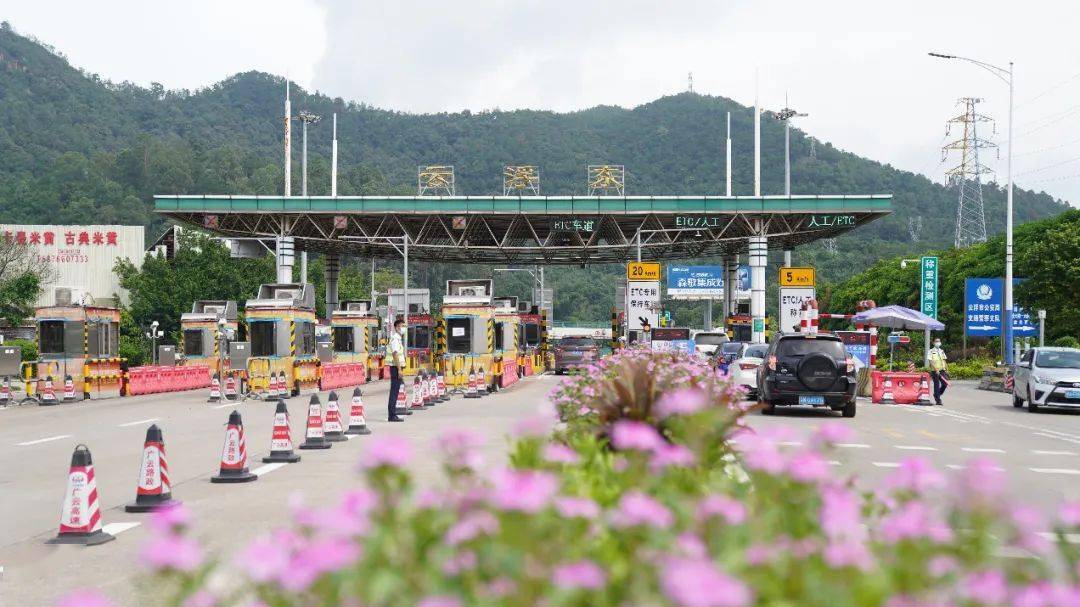 好消息廣梧高速雲浮東增設一個臨時入口通道