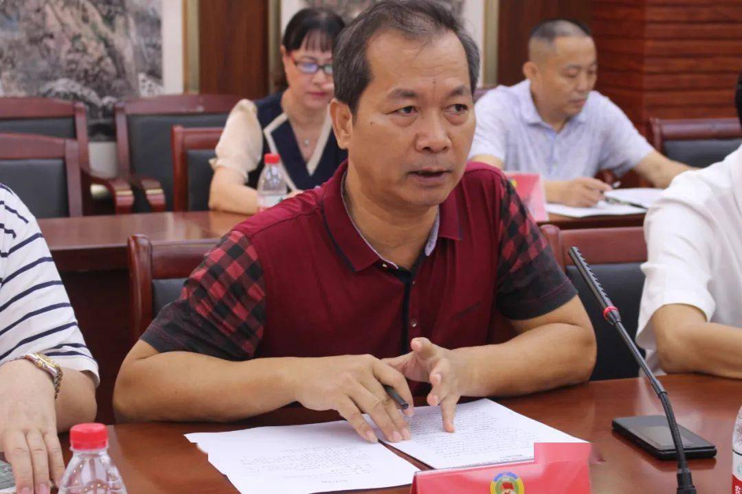 市政协委员马小亚,白礼河,朱元辞,罗小萍,市委组织部副部长李若平