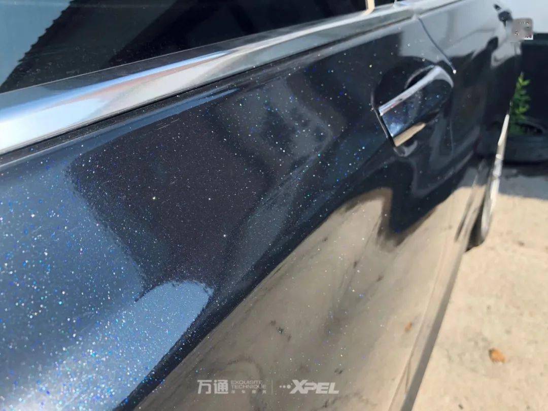 宝马730li3m2080gp272极光子夜蓝车身改色