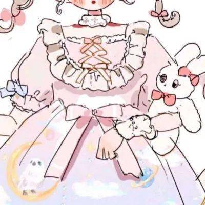 动漫闺蜜头像仙气洛丽塔闺蜜头像真人四人两人