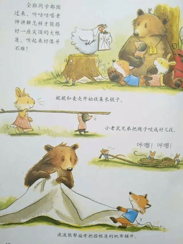 金宝晚安故事丨《大个子波波熊》善良勇敢