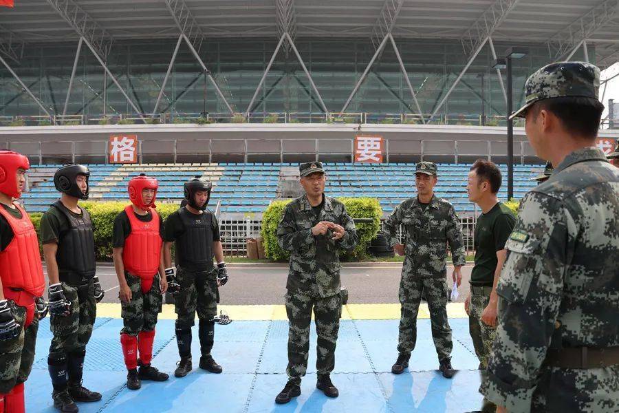 备战打赢武警宿迁支队第二机动总队某支队