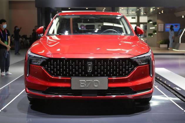2020北京车展 全新第三代奔腾b70图解