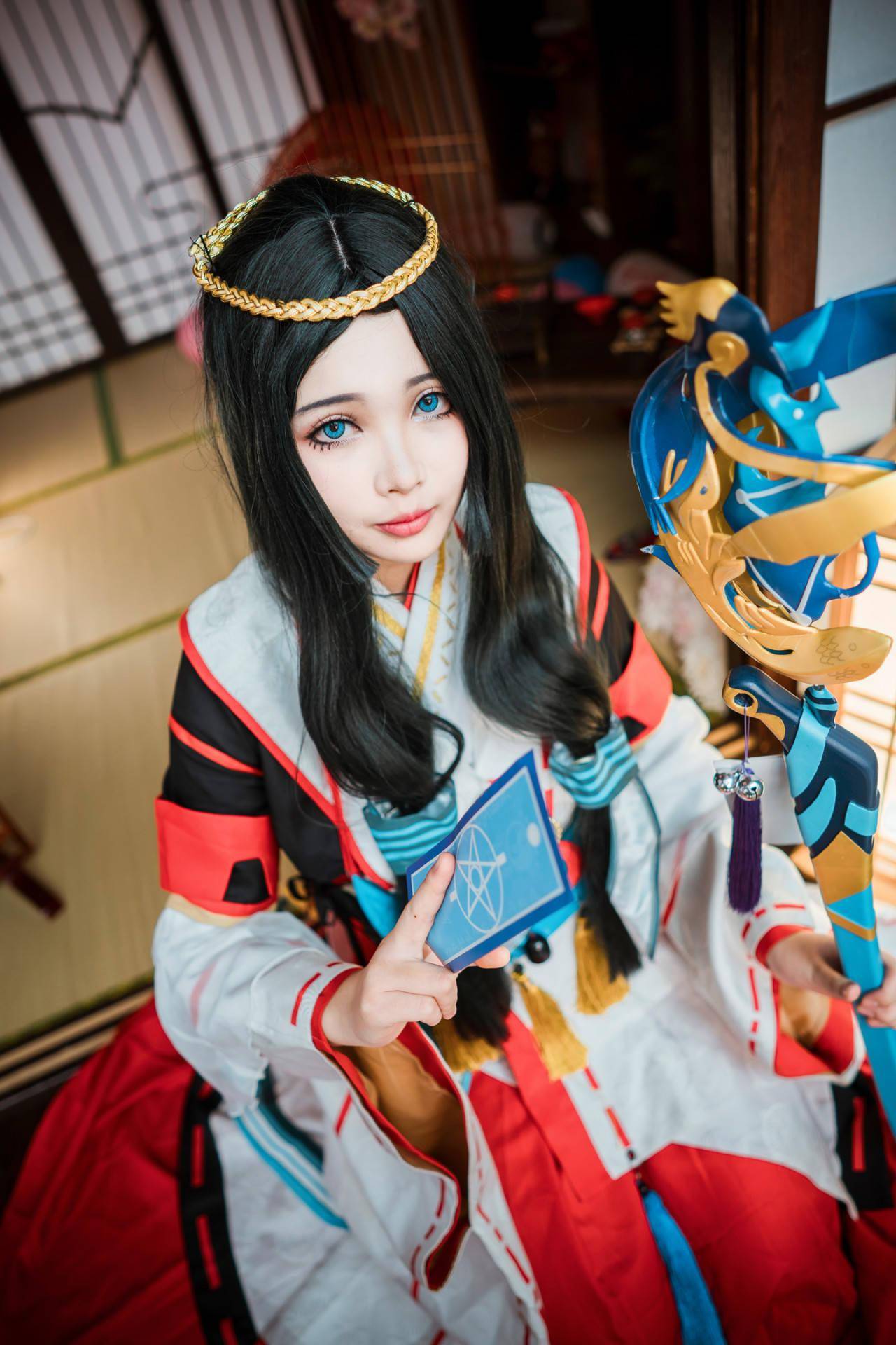 阴阳师八百比丘尼cosplay