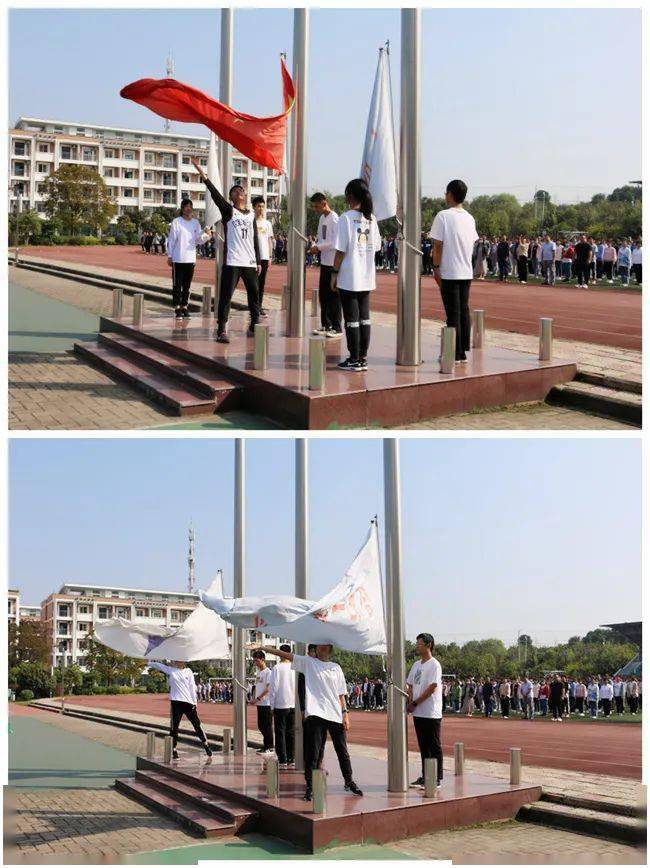 高二2班升旗仪式系列风采展