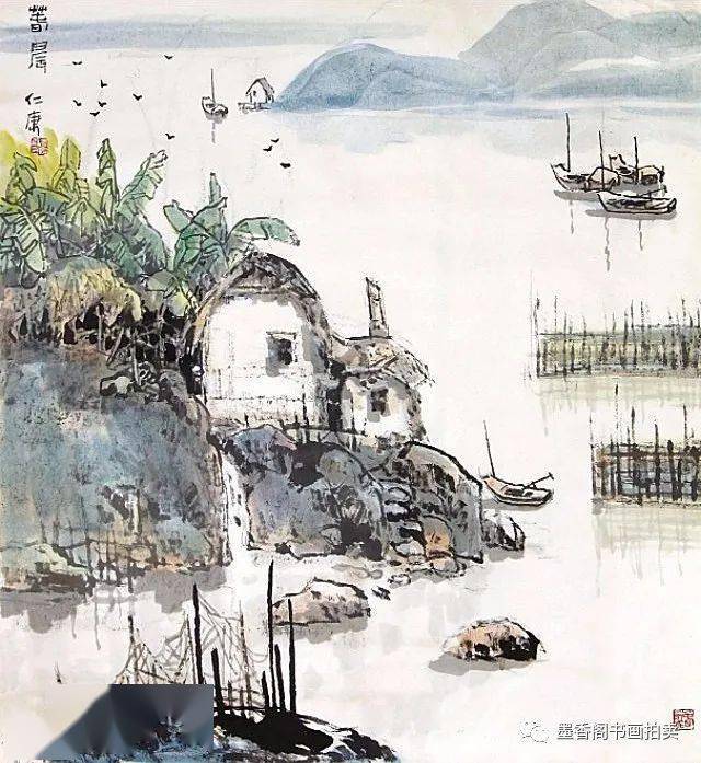 岭南水乡画之父李仁康