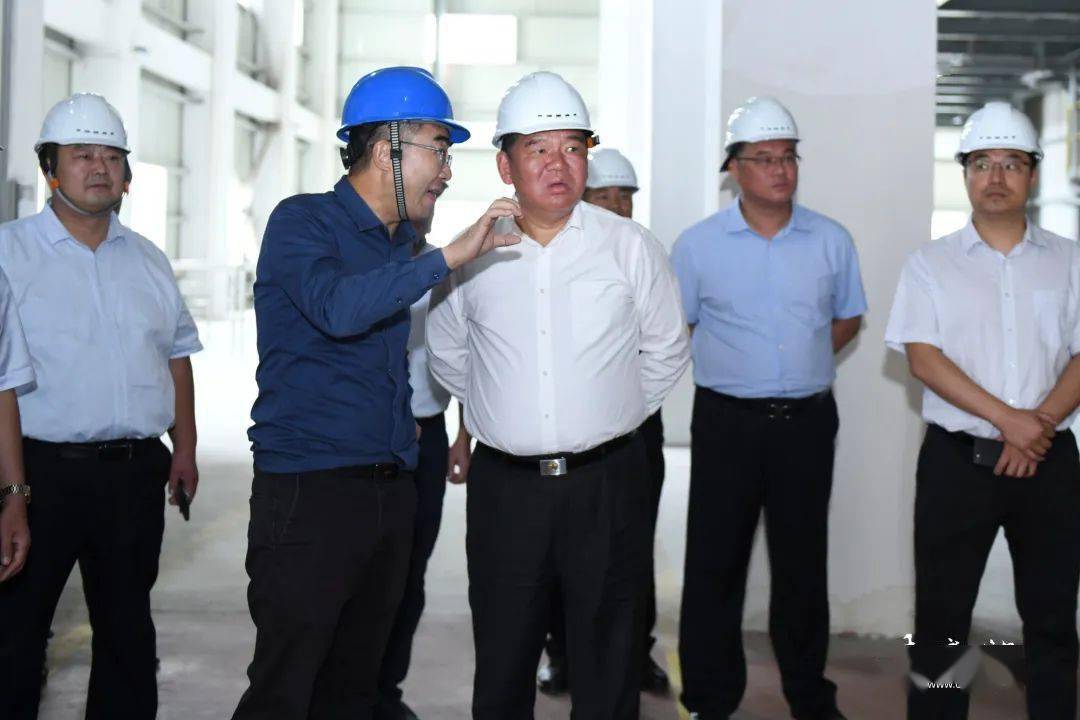 市委常委,宿迁经开区党工委书记张昊在天玻包装督导安全生产工作在天