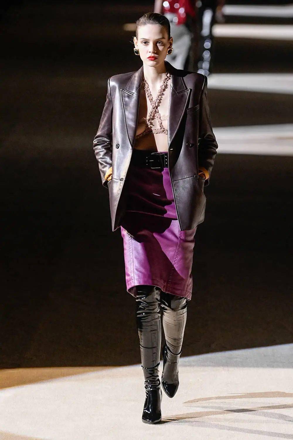 saint laurent 2020秋冬系列时装发布秀!_yves