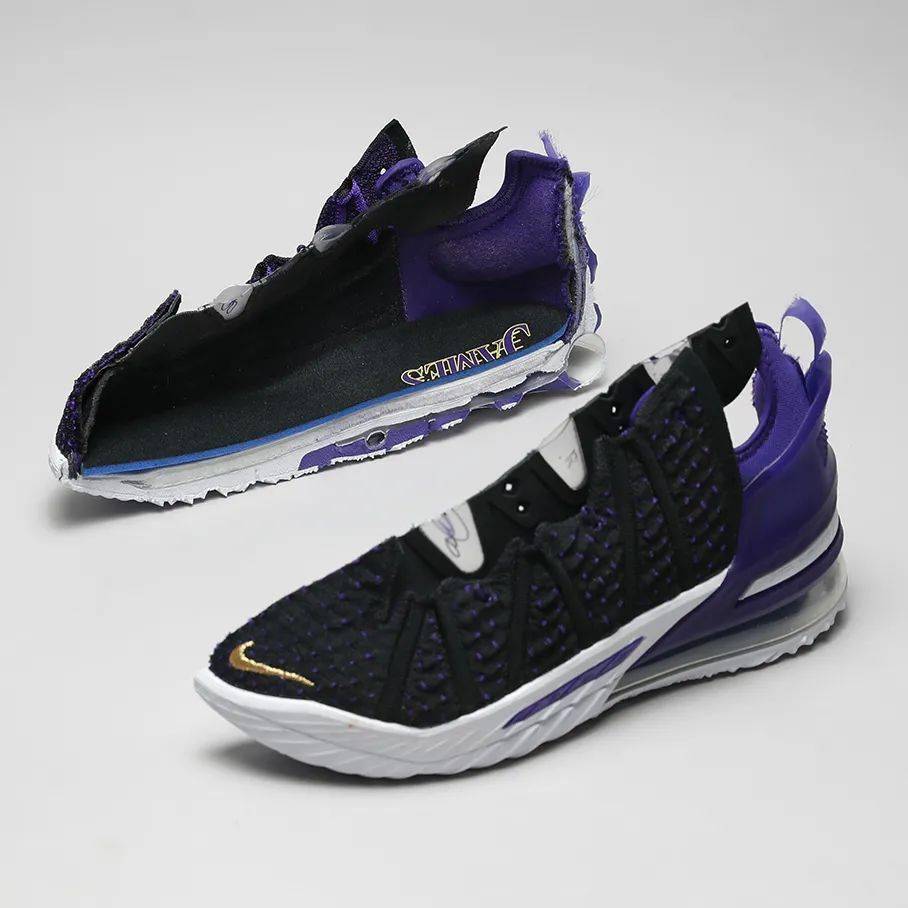 硬核拆解詹姆斯18代实战篮球鞋