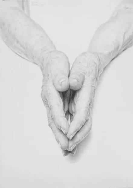 画人难画手94幅手部刻画作品拿去临摹