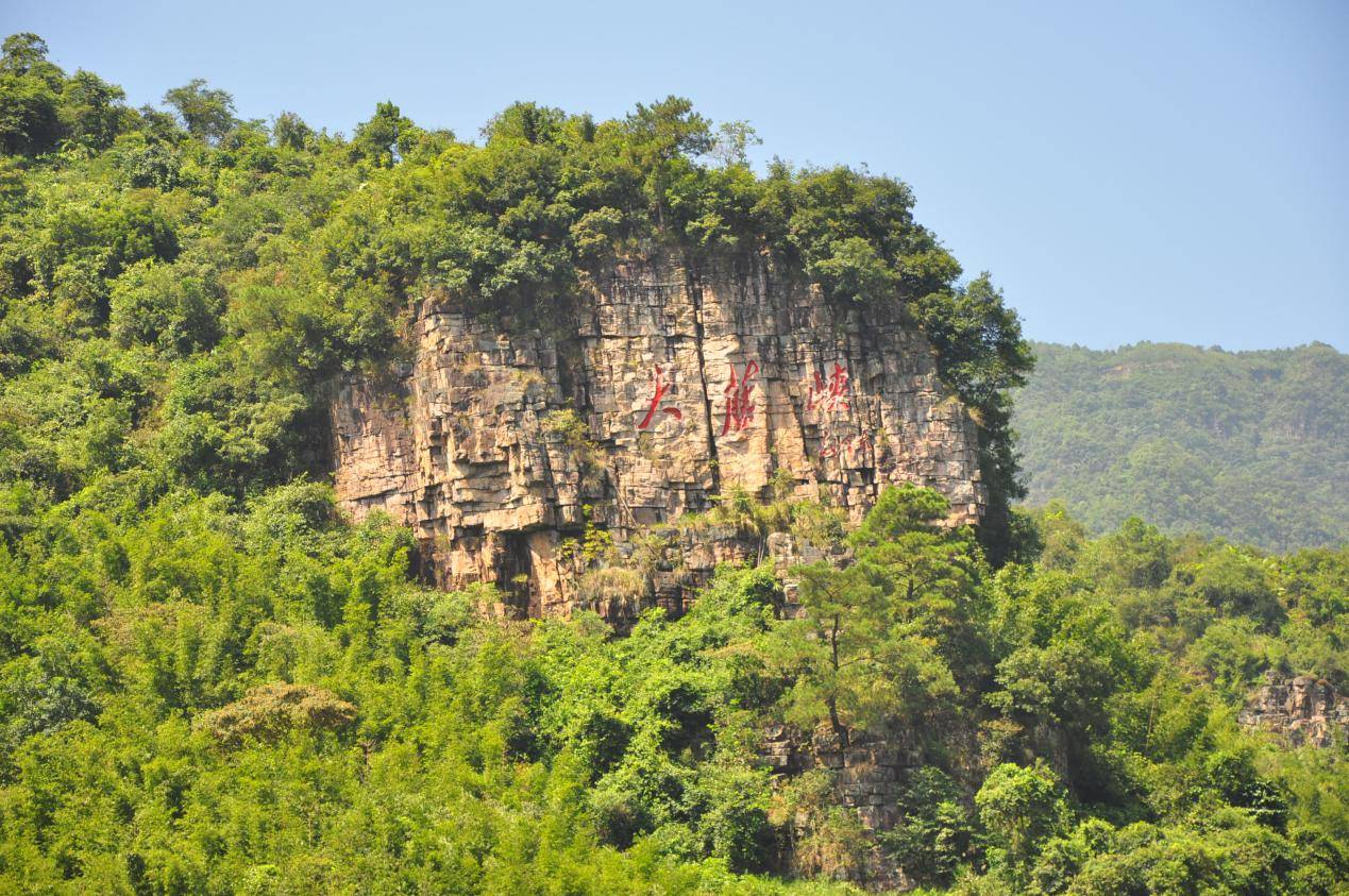 中国东方文化研究会阳明文化委员会王梅林会长一行到广西武宣县大藤峡