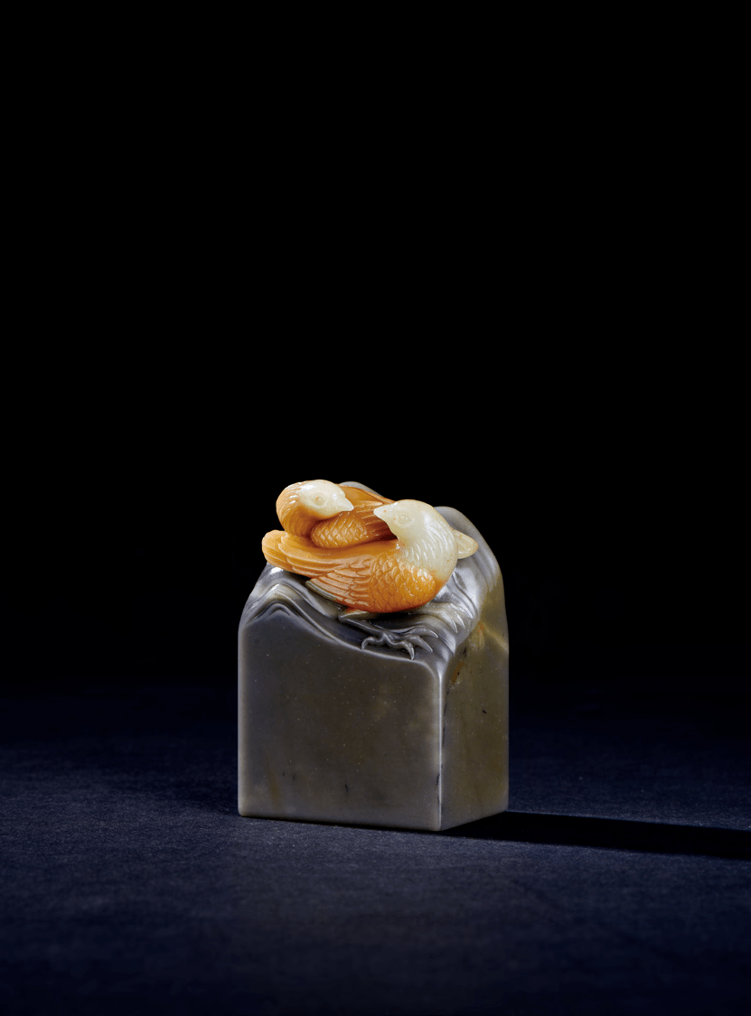 月满华诞共庆双节问石论艺姚仲达师生印钮艺术雕刻展在宁波天一阁云在