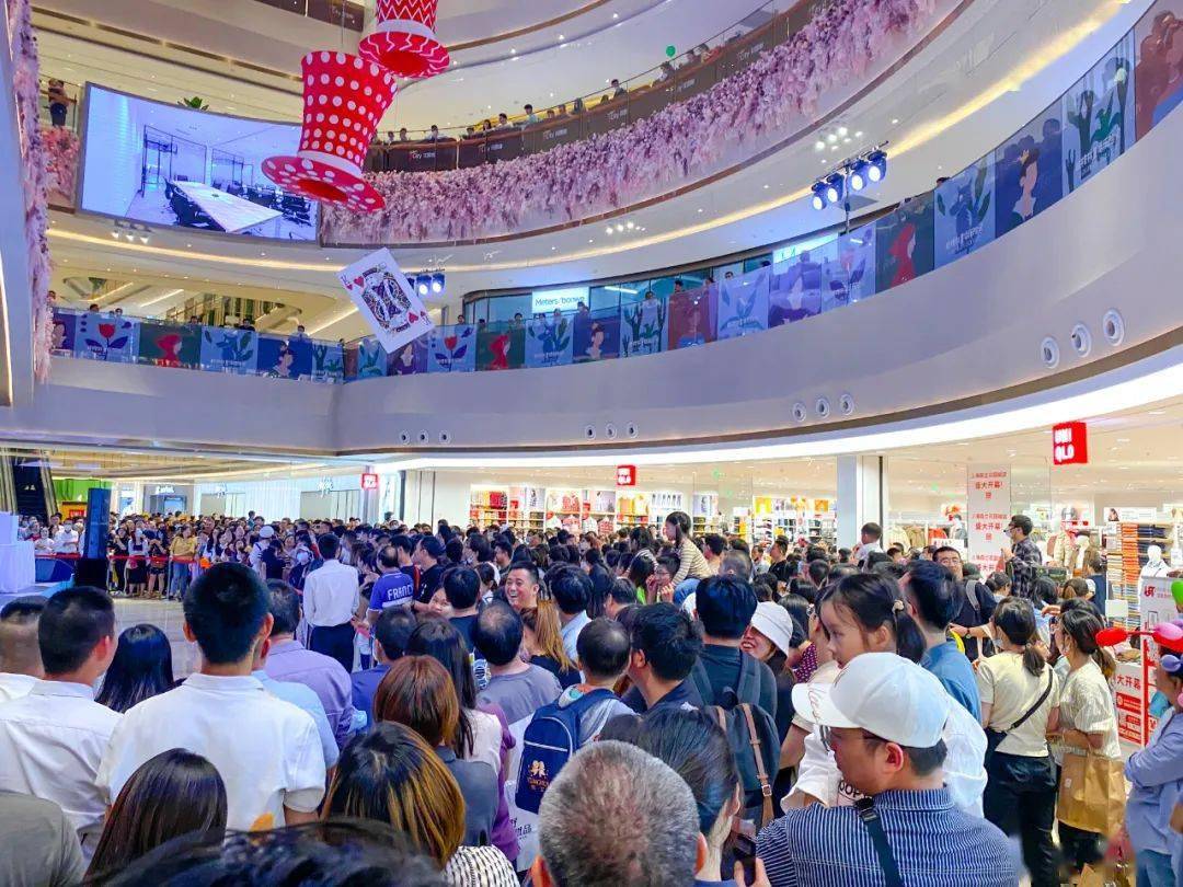 8万m大型商业mall森兰花园城开业3天,九重钜惠场面差点失控!