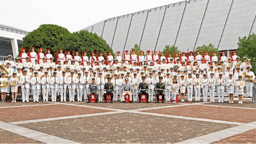 百人军乐方阵 | 2020 我爱中华