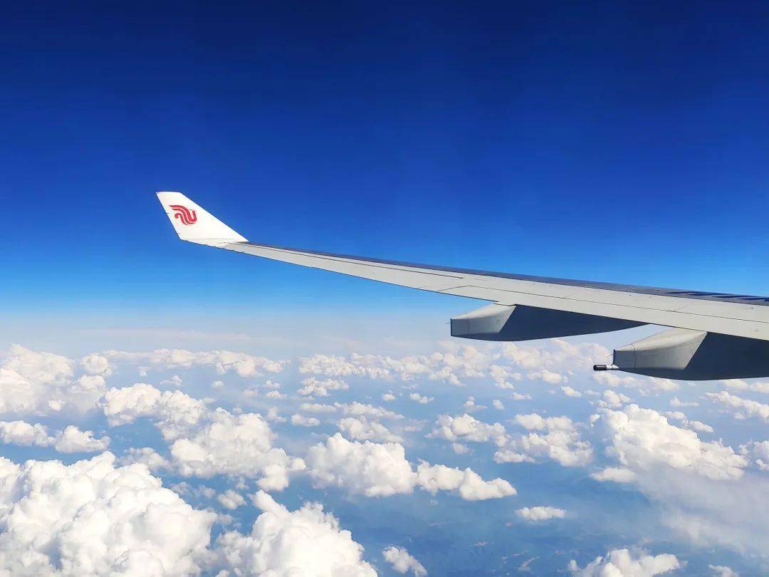 我爱祖国的蓝天最美国航大飞机表白我最爱的国