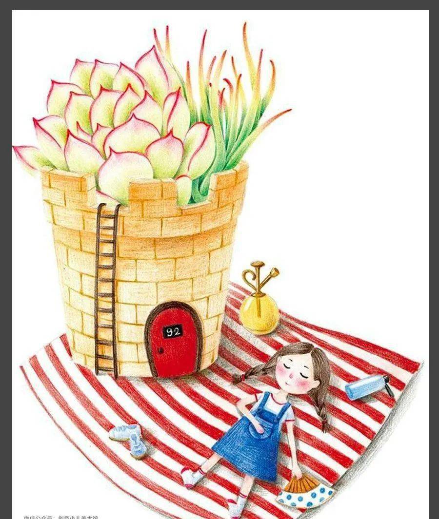 美丽又清新~ | 彩铅