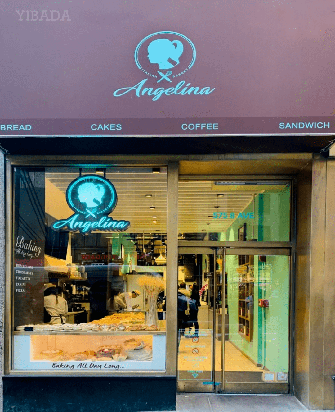 保存甜品刚出炉的香甜口感~angelina bakery 会把面包提前冷冻好,宅家