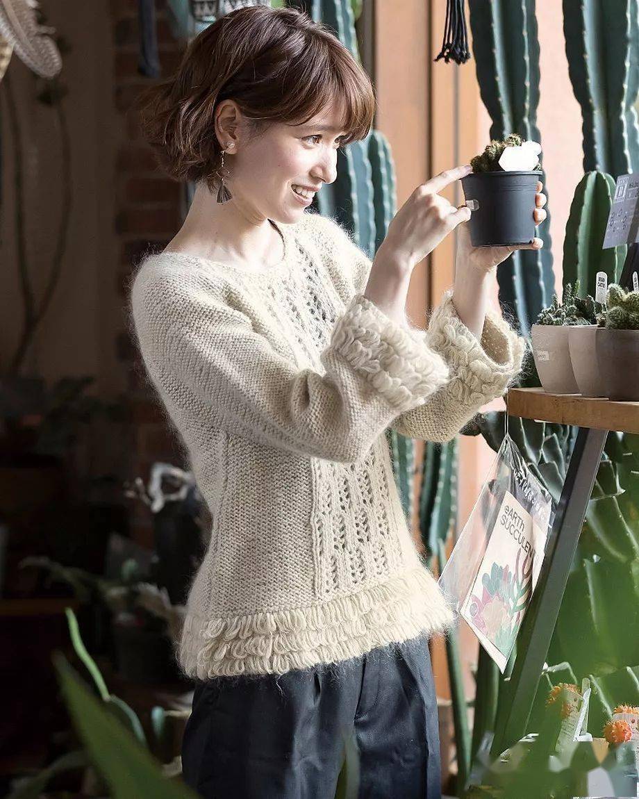 图解你说谁会不爱这些简单又好看的毛衣呢