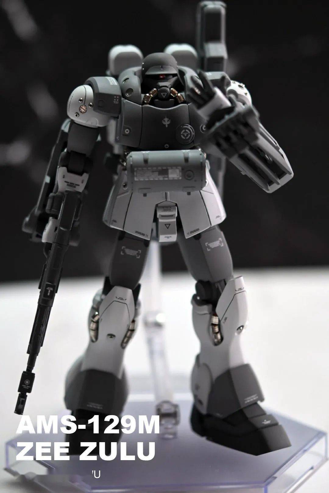 旧物重涂,hg基拉祖鲁水中型黑白灰配色