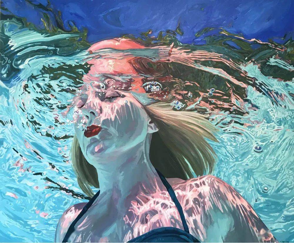 性感惊艳他们笔下的水中女人无一不让人羡慕