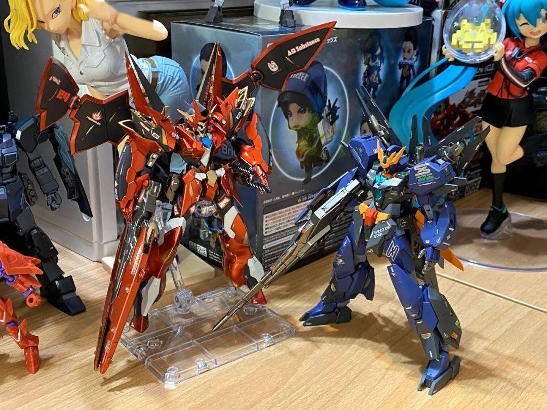 地狱拔刀亚尔斯地球三高达火红涂装