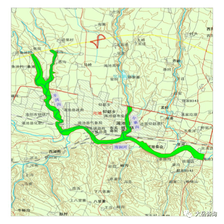渑池县两沟公园规划图图片