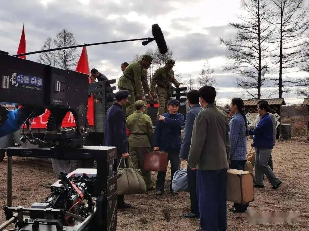 电影《海林都之燃情岁月》到图里河林业局拍摄