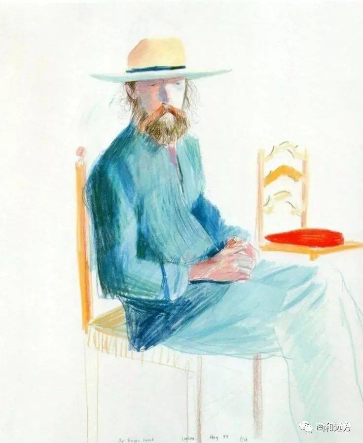 大卫霍克尼人物作品