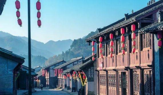 汉中丨绝美华阳,你见过这样的美景吗?_古镇