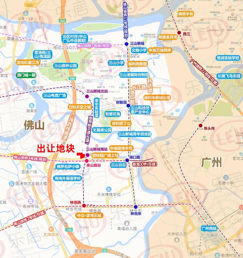 临近双轨道站点三山新城挂牌近3万方商服地须引入一家企业总部