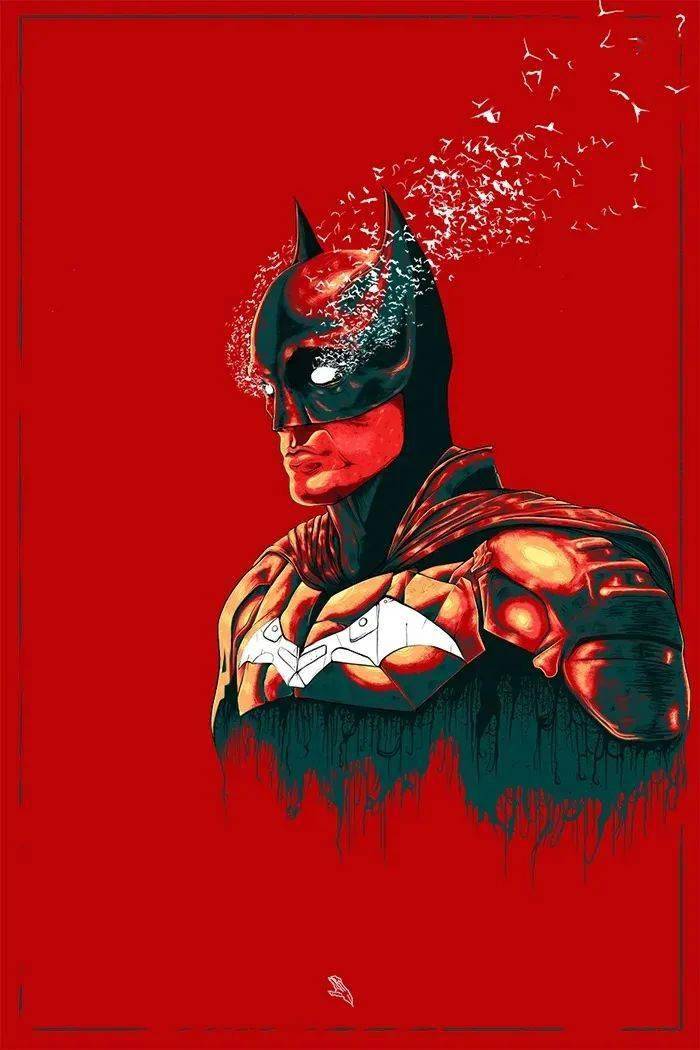 美漫美图赏哥谭反派皆忧郁蝙蝠侠最搭红色系死侍宣布漫威胜利