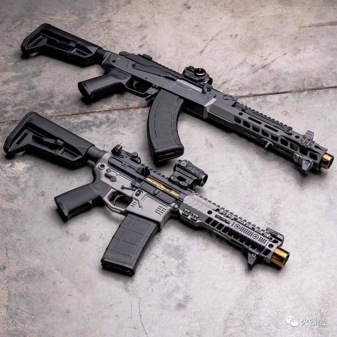大热武器使用slr公司配件拼装的ak美图欣赏