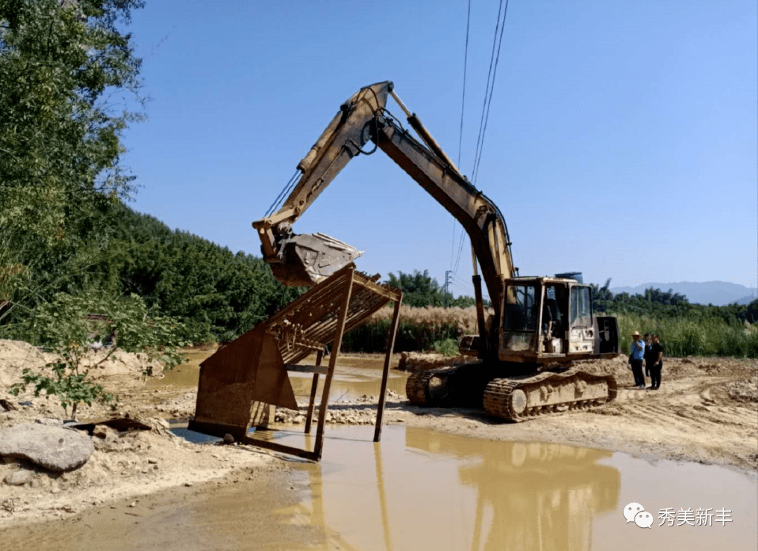 重拳打击,坚决遏制!我县开展非法采砂洗砂行为联合整治行动